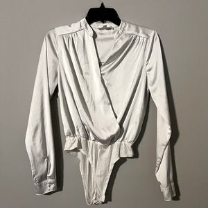 Silk body suit size Small